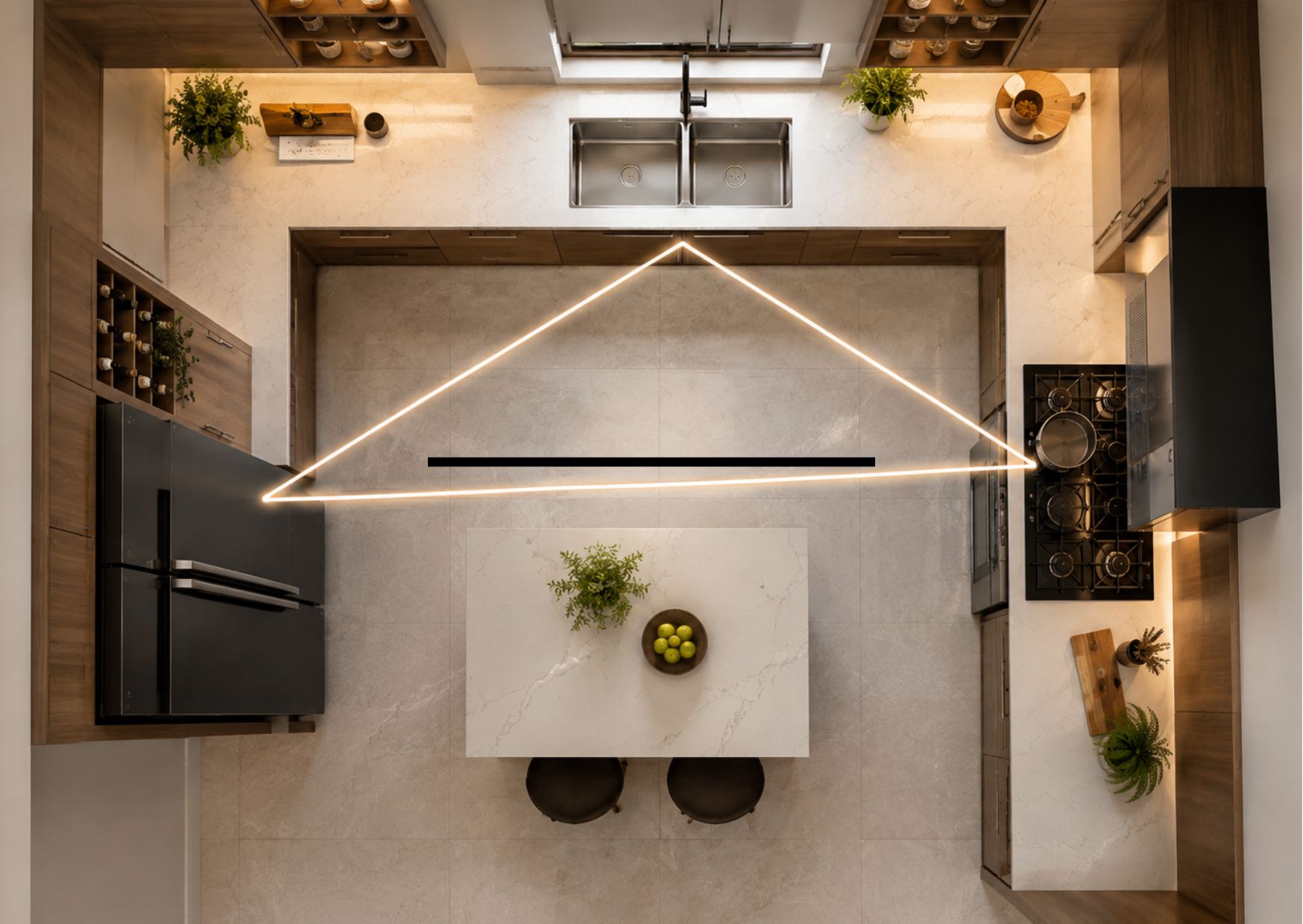 Modern pooja room interior design featuring a contemporary home temple with wooden wall unit, elegant lighting, and premium interiors by Jais Interio.